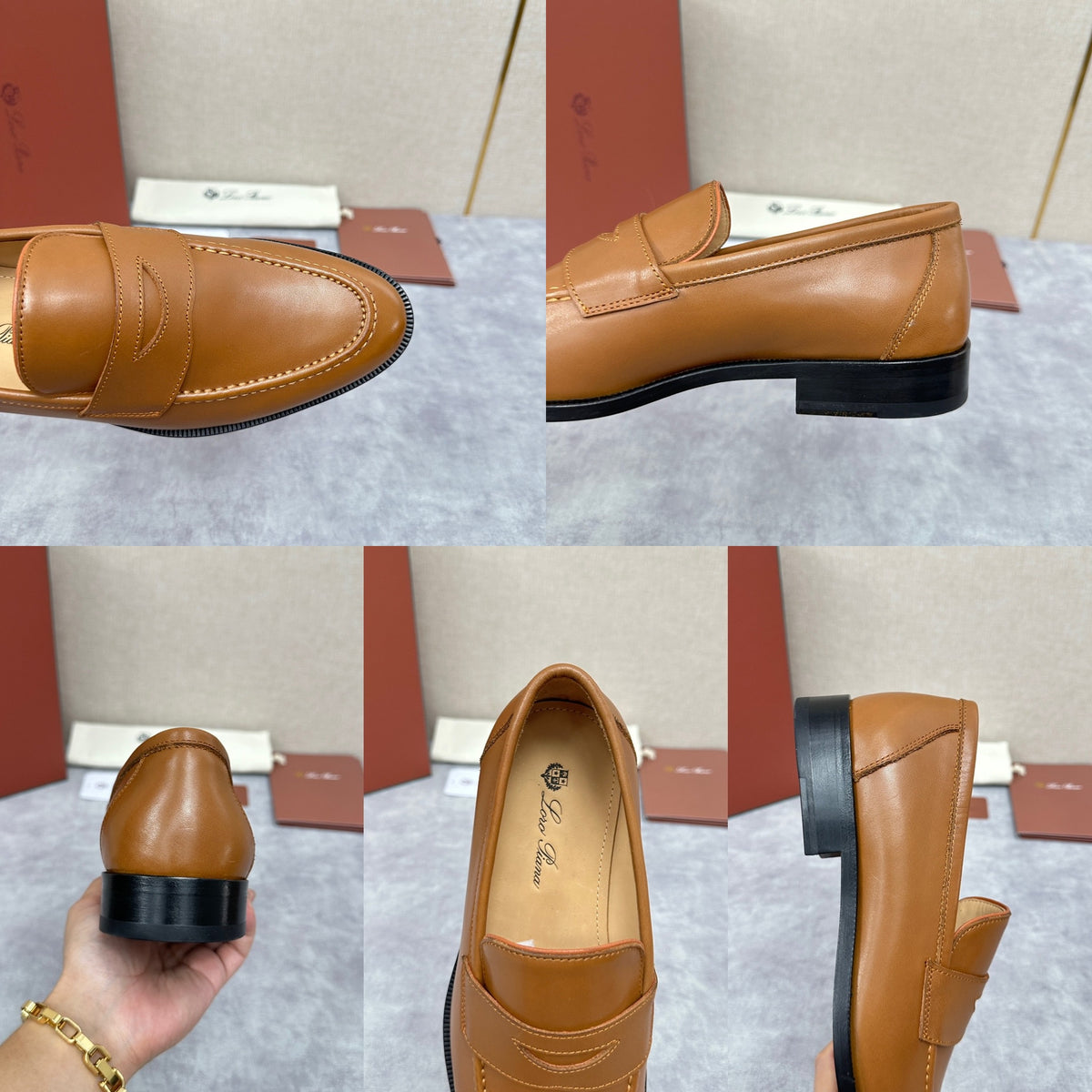 Brown, Dark brown and Black Shoes - FashionHype.xyz