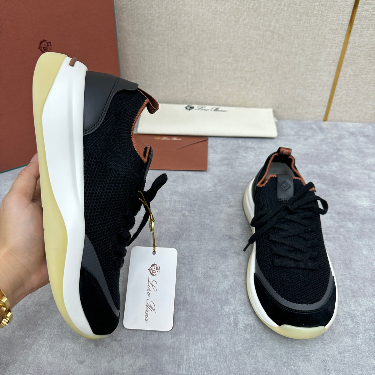 Olive Green, Black and Olive Brown Shoes