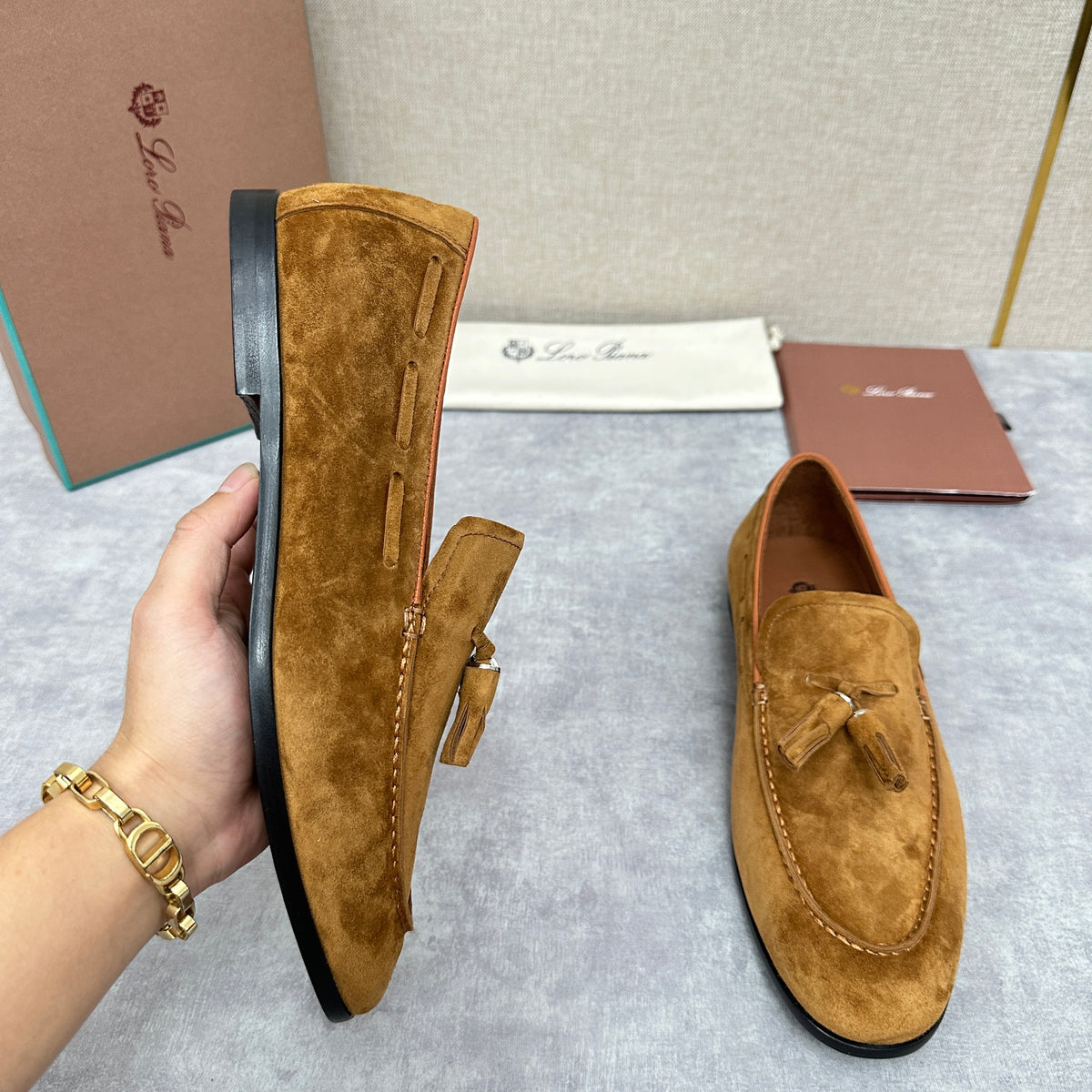 Brown, Dark brown and Black Shoes