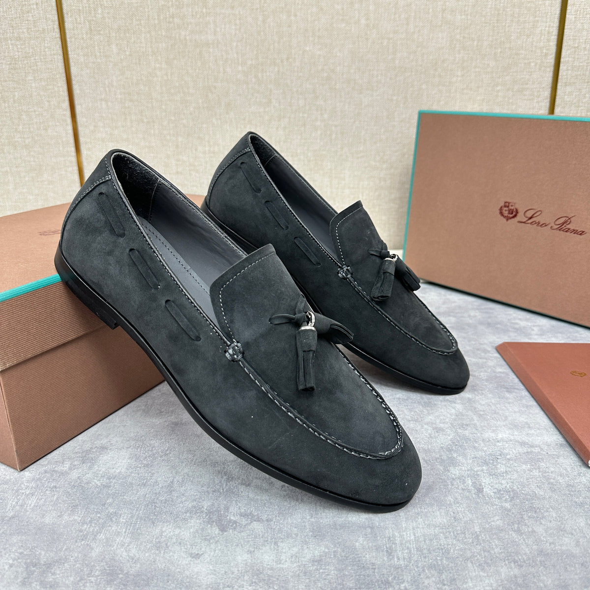 Brown, Dark brown and Black Shoes