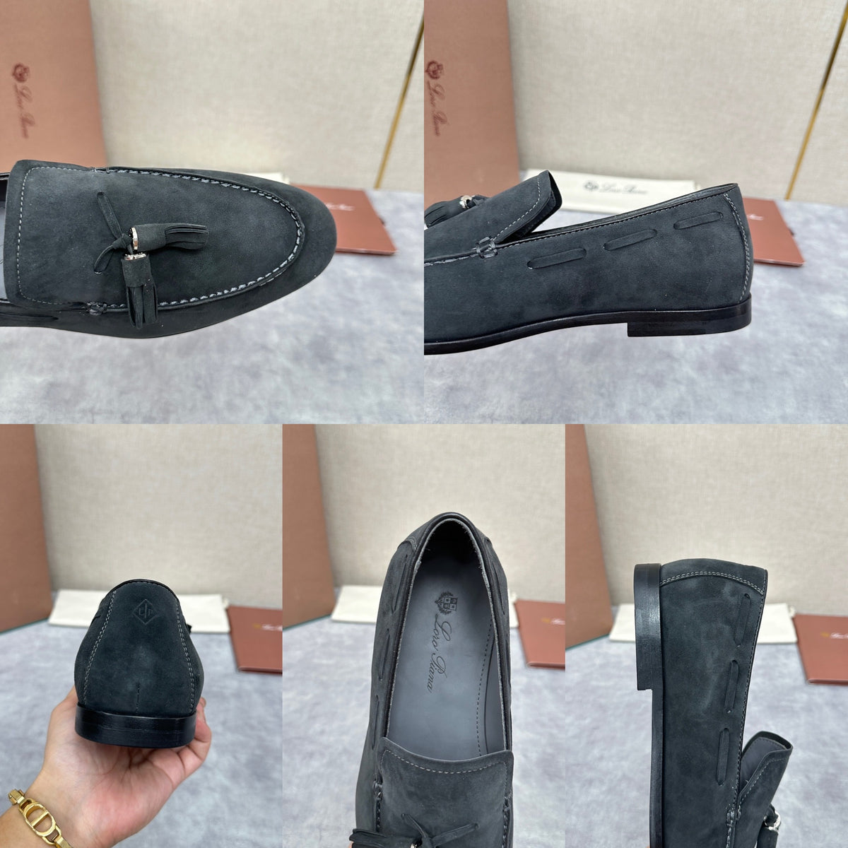 Brown, Dark brown and Black Shoes