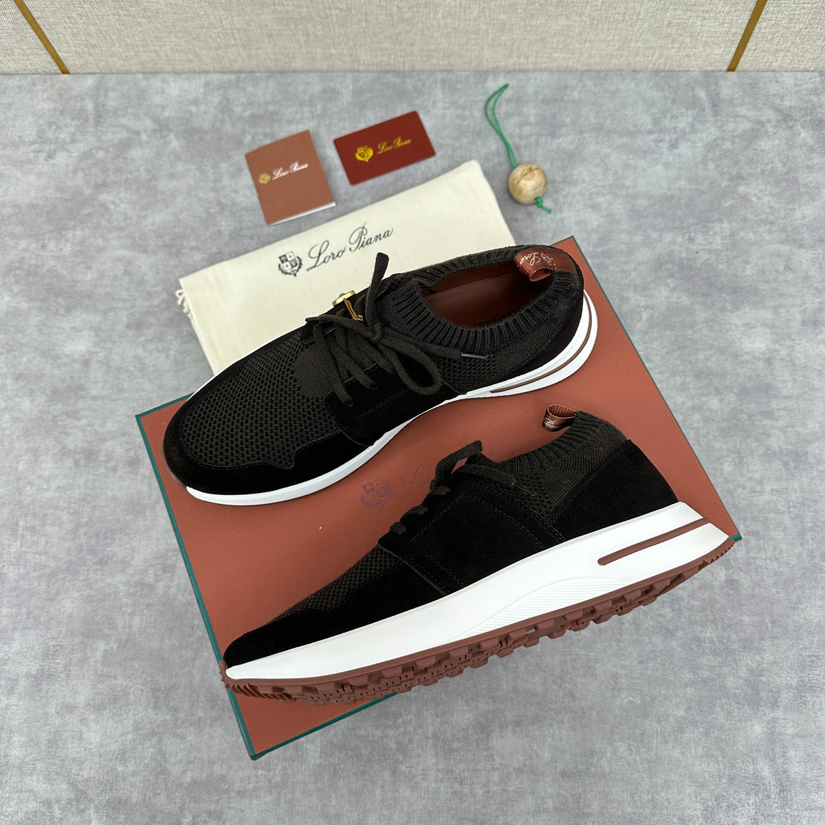 Grey, Blue and Black Shoes - FashionHype.xyz