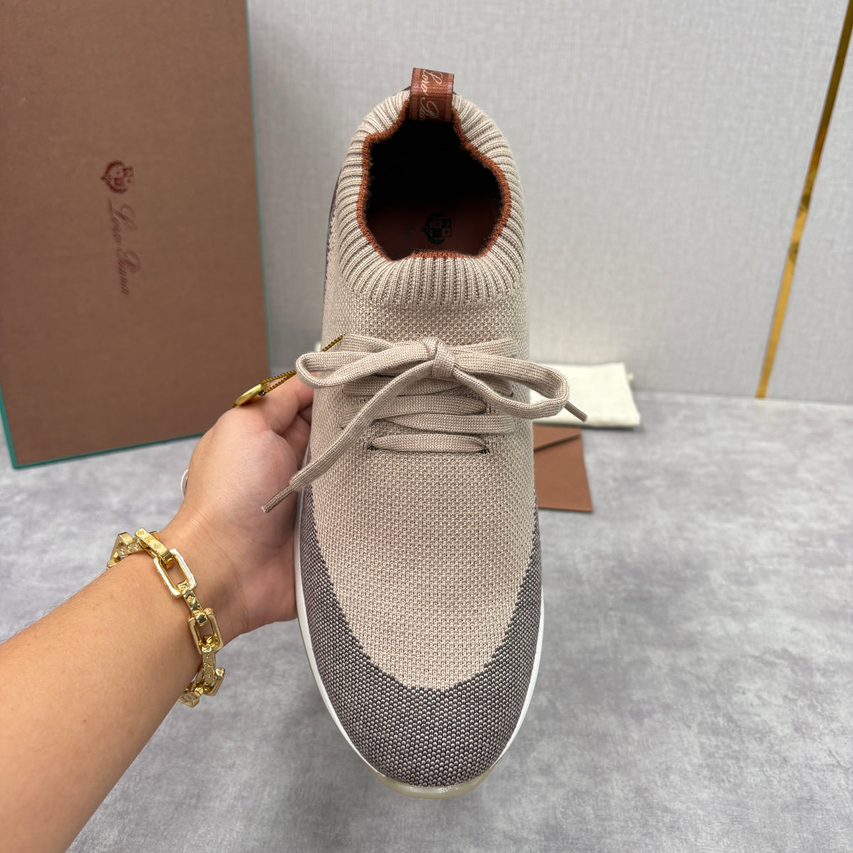 Off-white and Grey Shoes - FashionHype.xyz