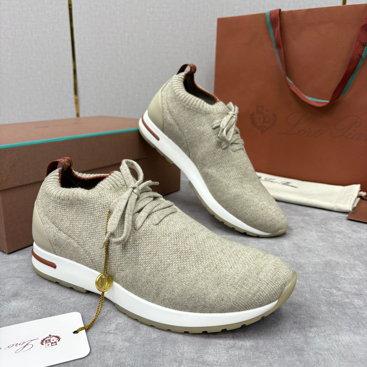 Off-white and Grey Shoes - FashionHype.xyz