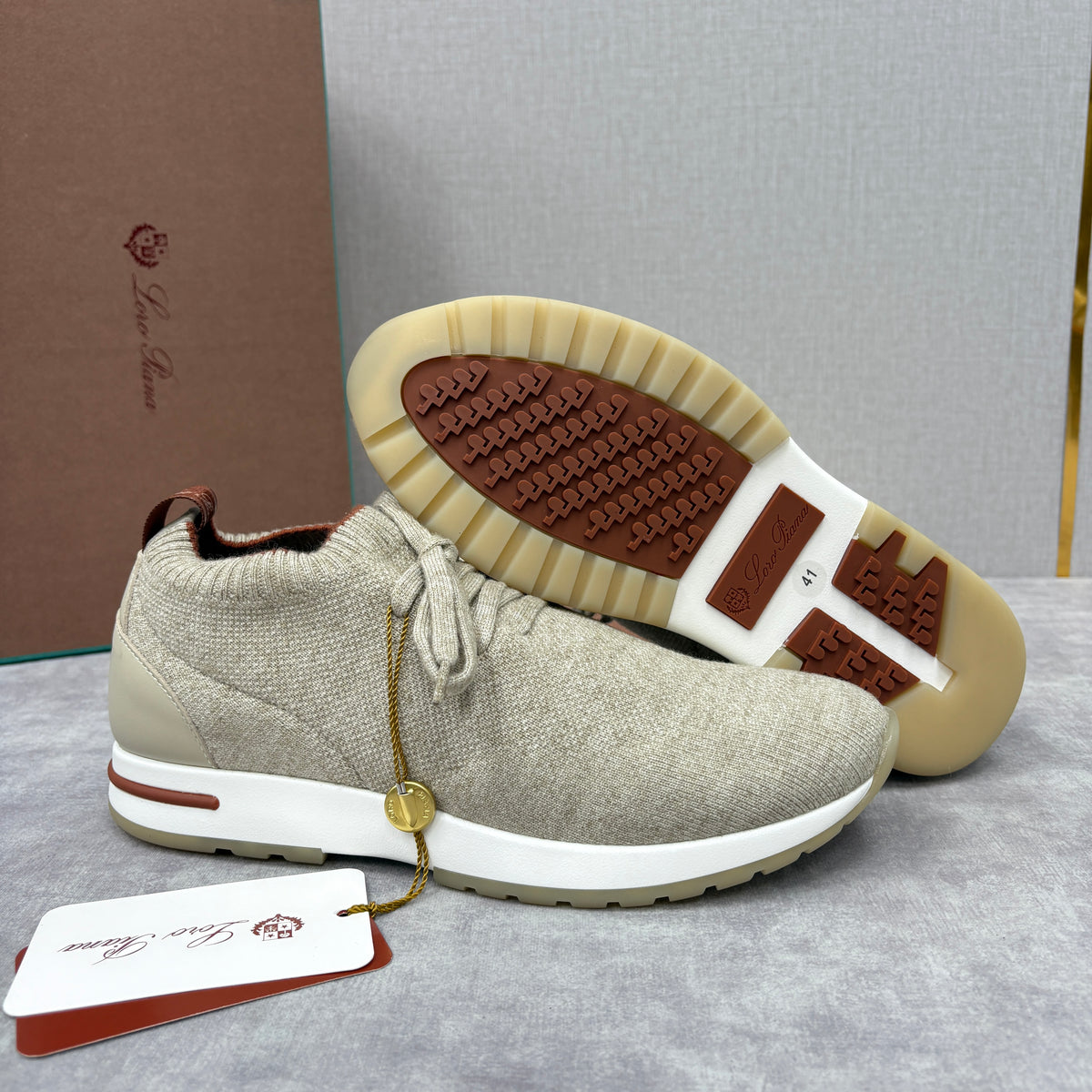 Off-white and Grey Shoes - FashionHype.xyz