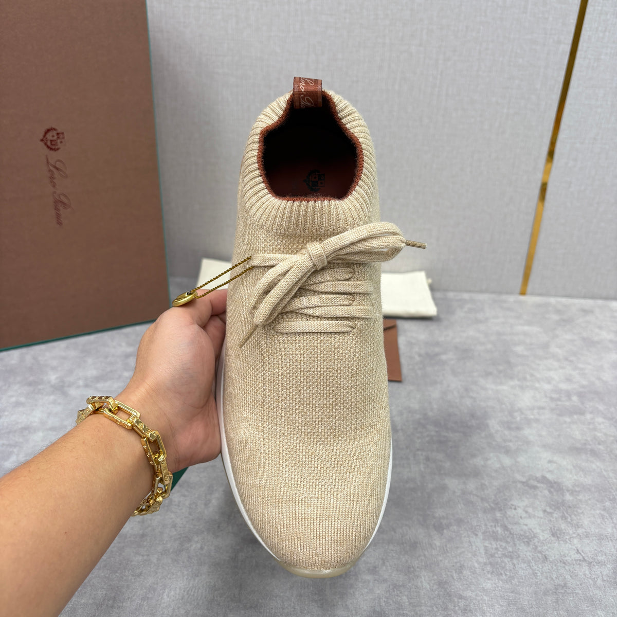 Off-white and Grey Shoes - FashionHype.xyz