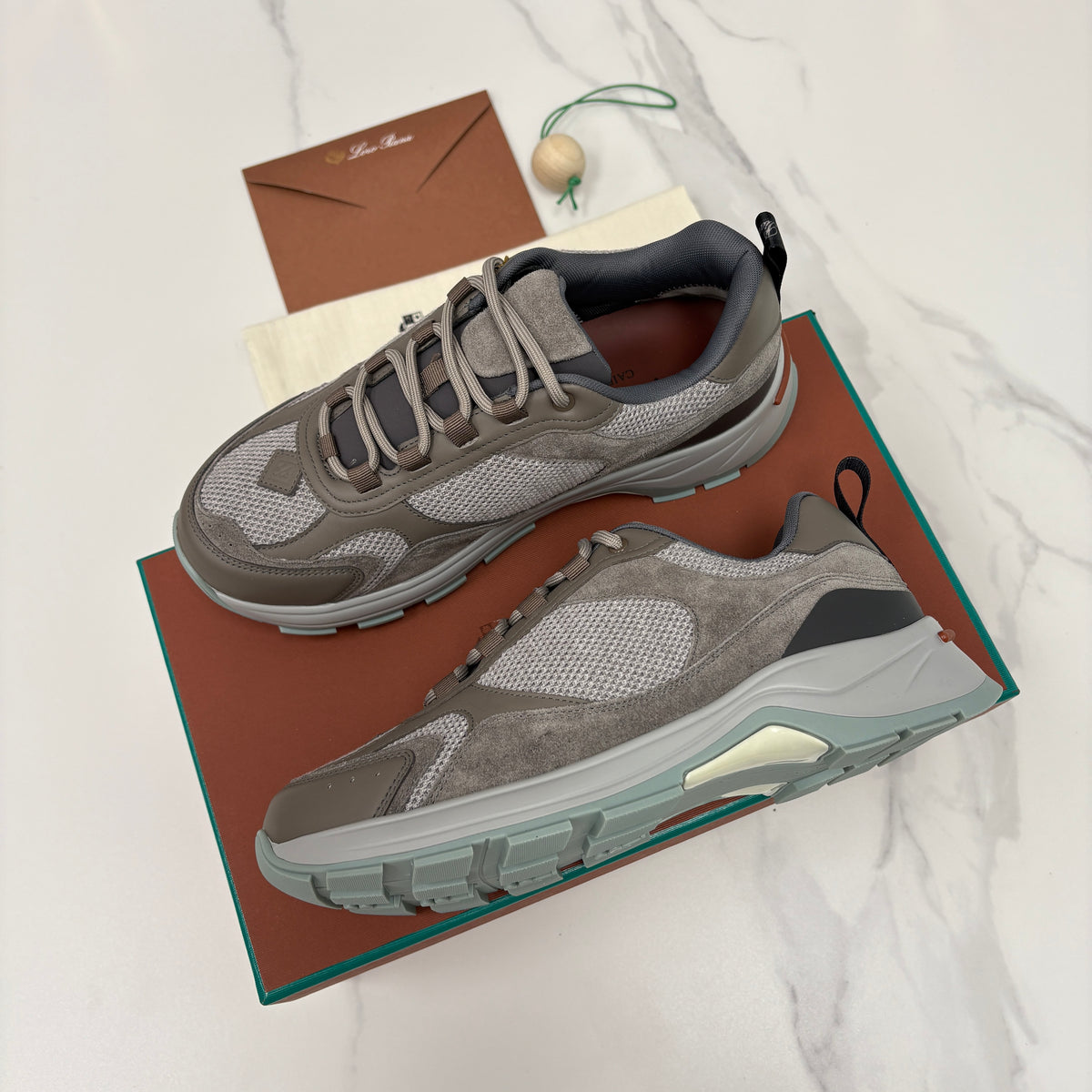 Off-white grey, Dark grey and Brown grey Shoes