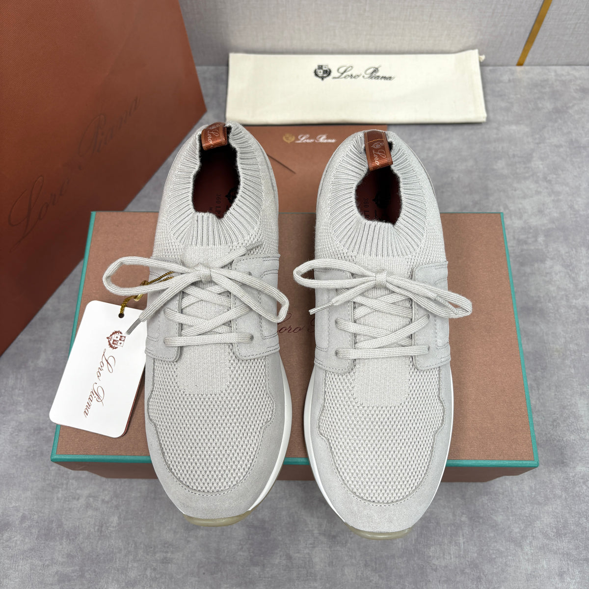 Light Grey, Blush Pink, Olive Green and Blue Grey Shoes - FashionHype.xyz