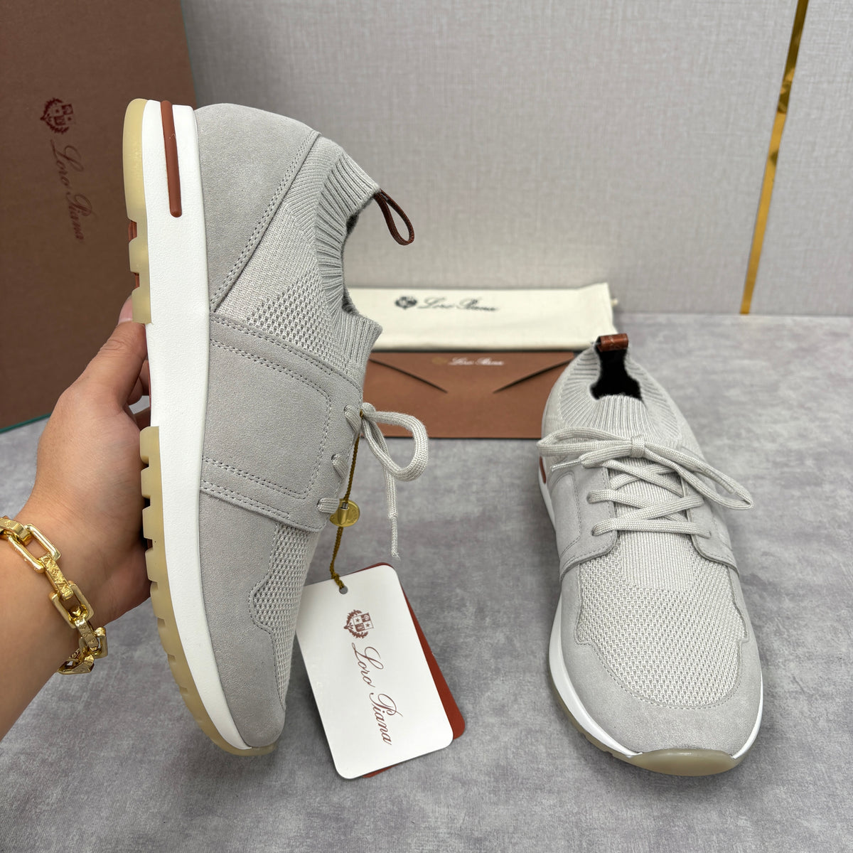 Light Grey, Blush Pink, Olive Green and Blue Grey Shoes - FashionHype.xyz