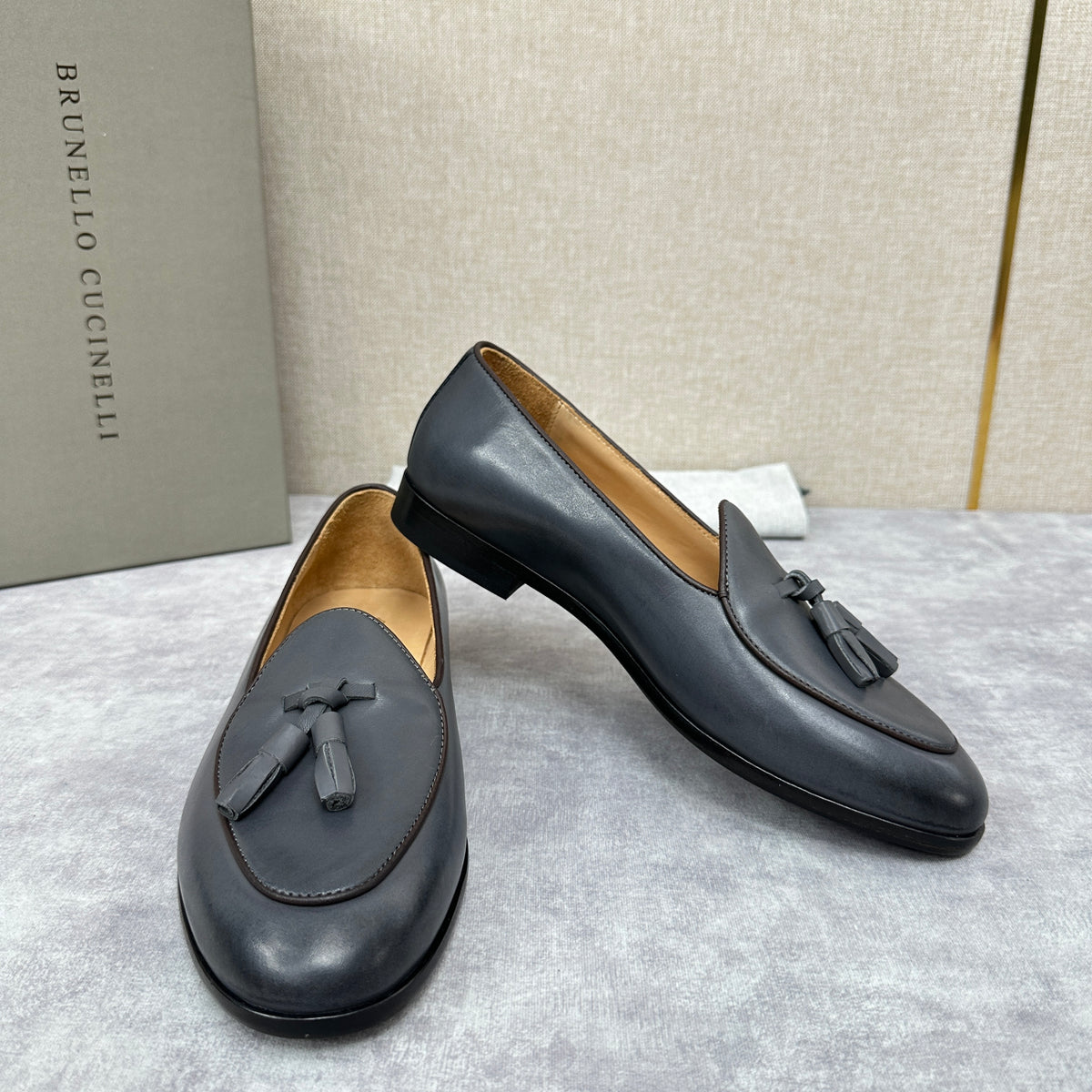 Black, Dark brown and Dark grey Shoes