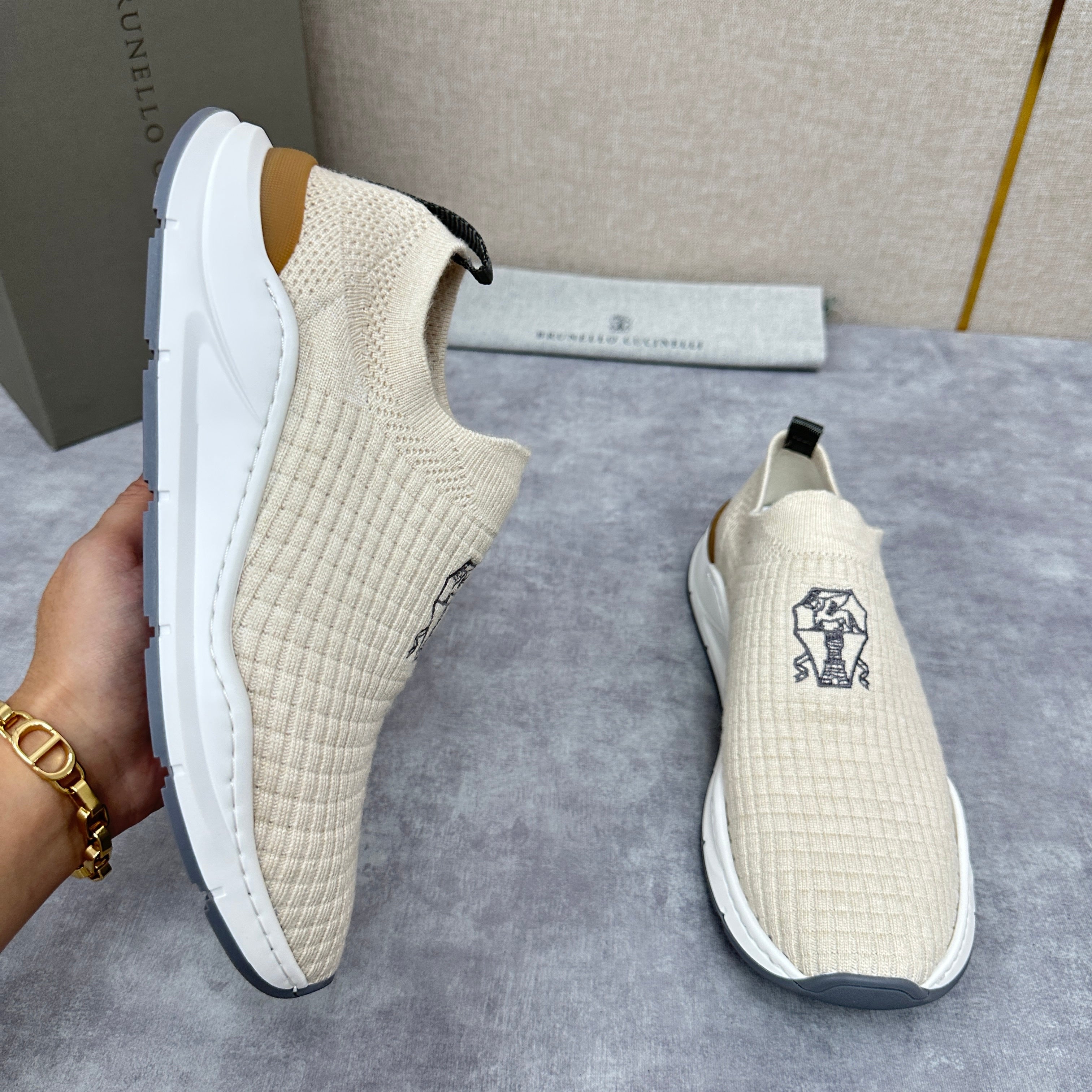 Light grey, Sky blue, Green, Blue and Black Shoes