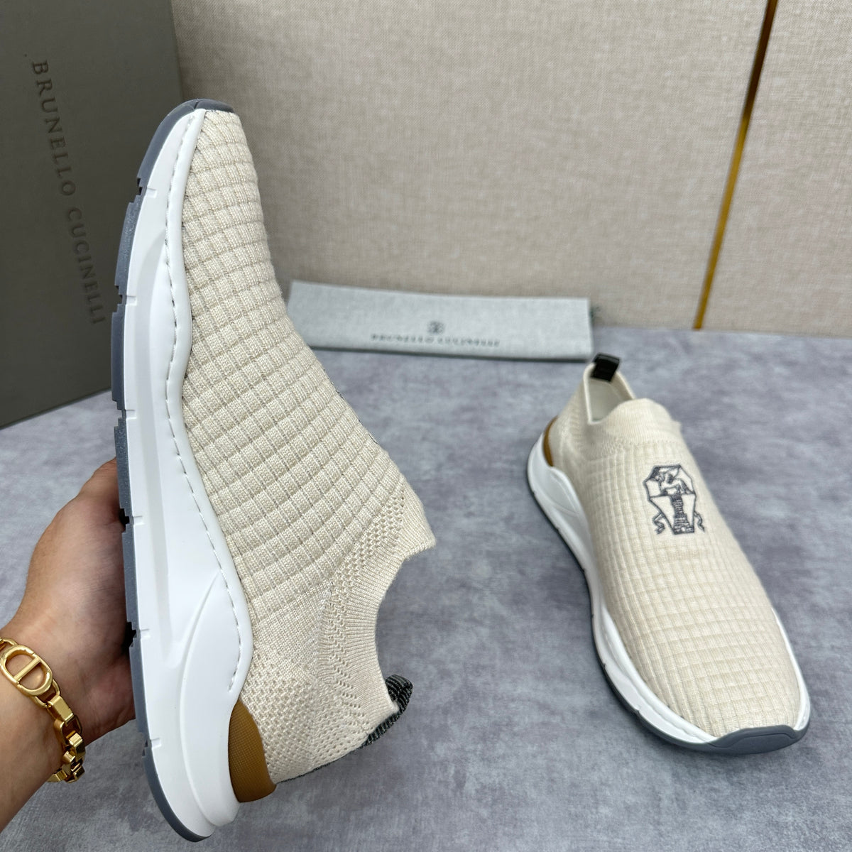 Light grey, Sky blue, Green, Blue and Black Shoes