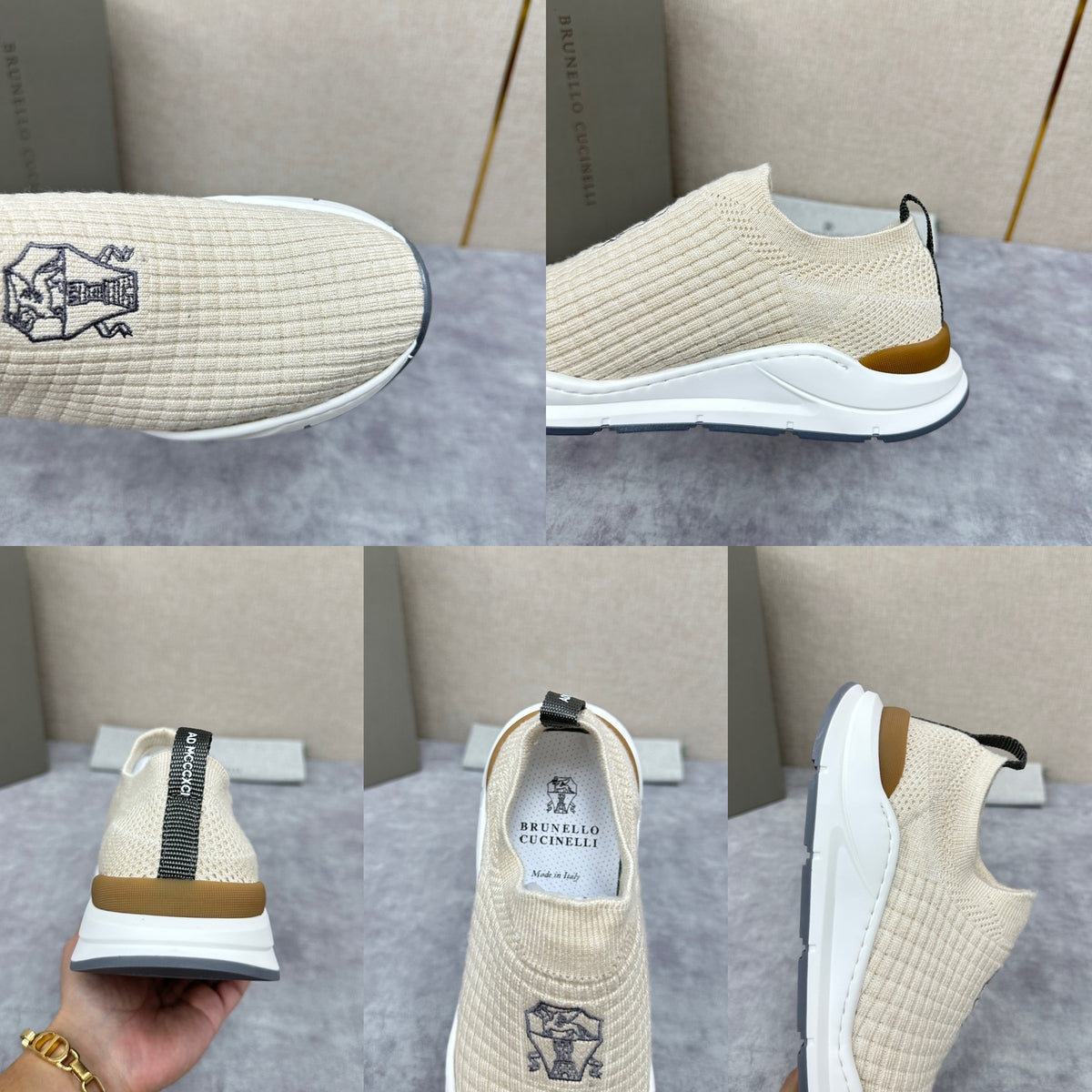 Light grey, Sky blue, Green, Blue and Black Shoes