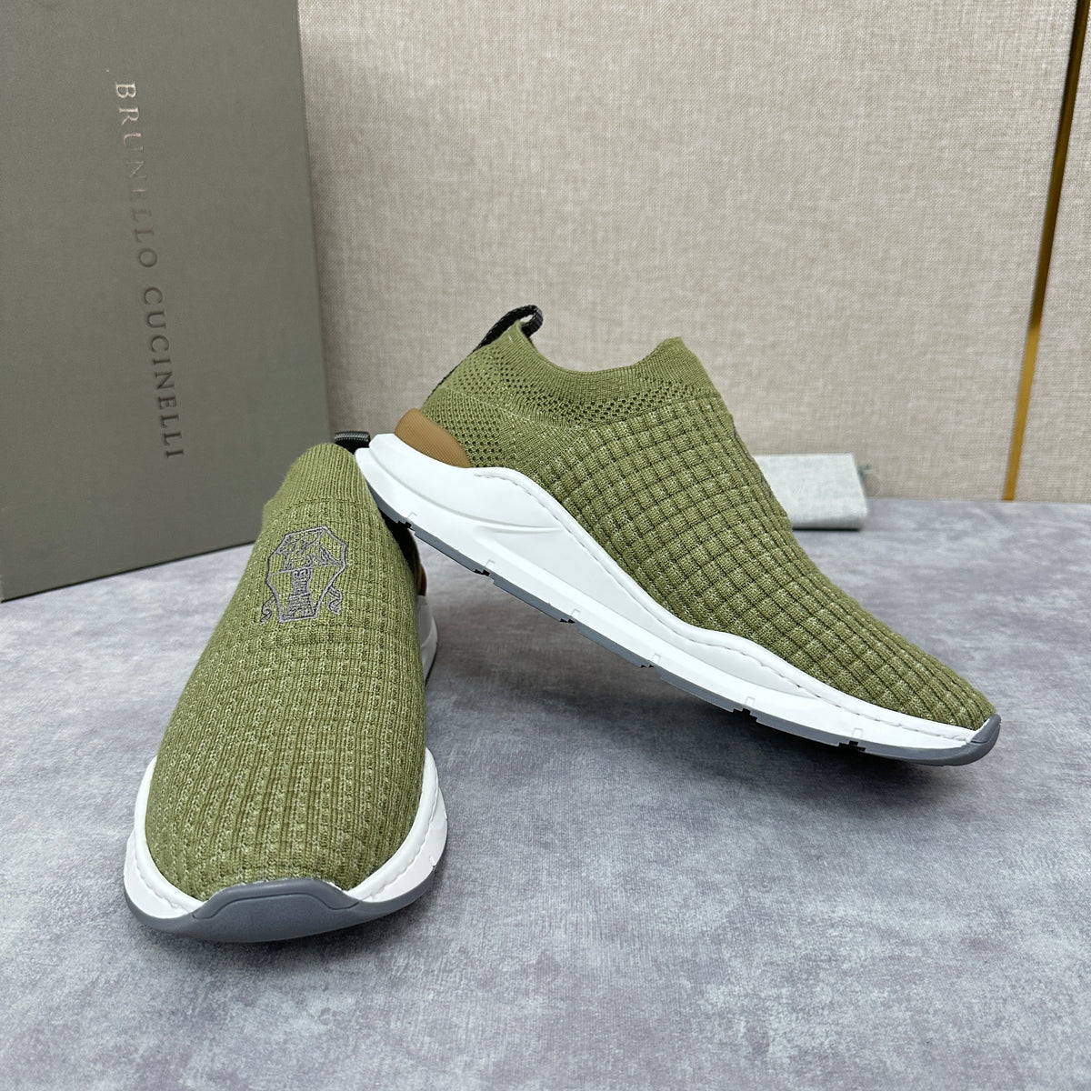 Light grey, Sky blue, Green, Blue and Black Shoes