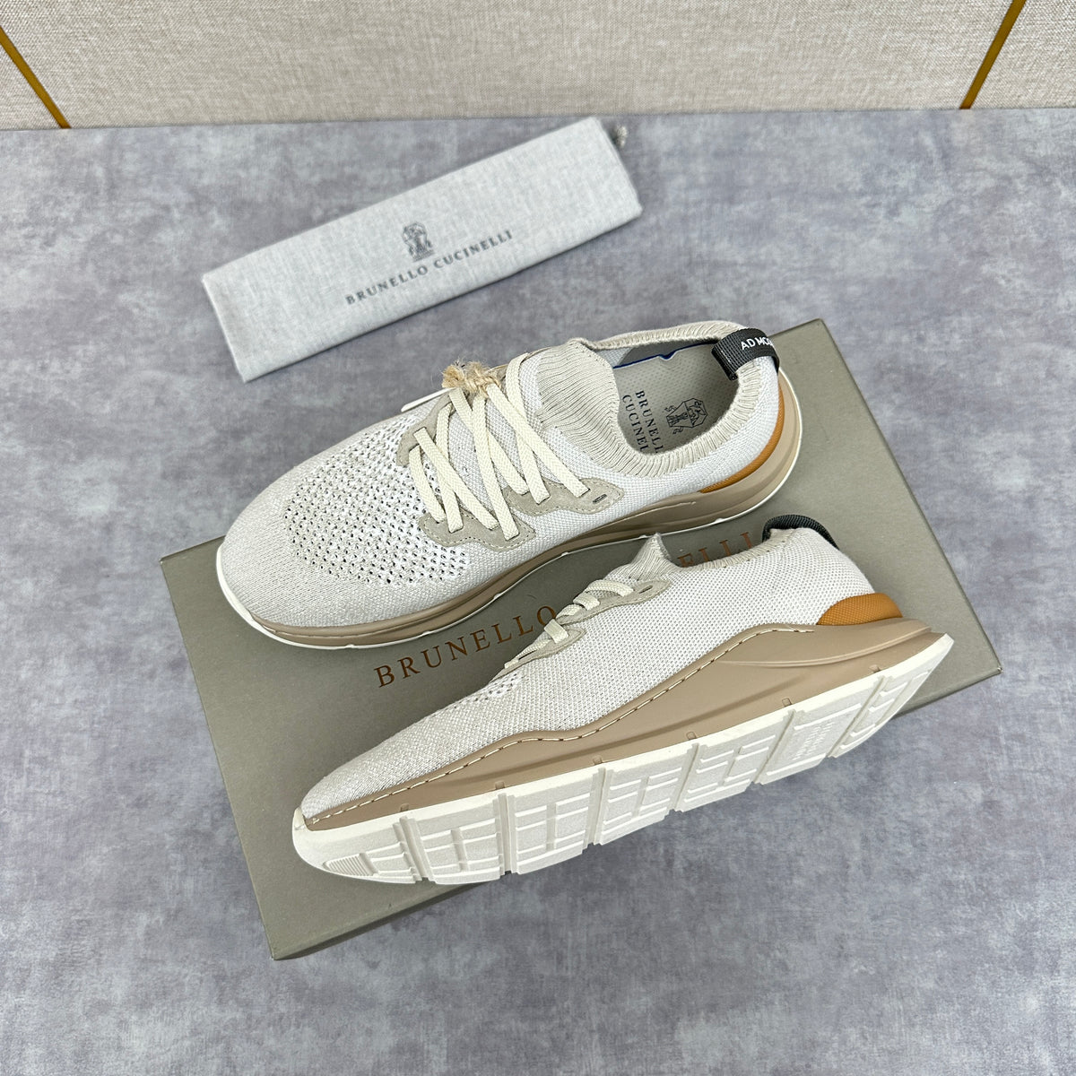 Off-white, Grey and Blue Shoes - FashionHype.xyz