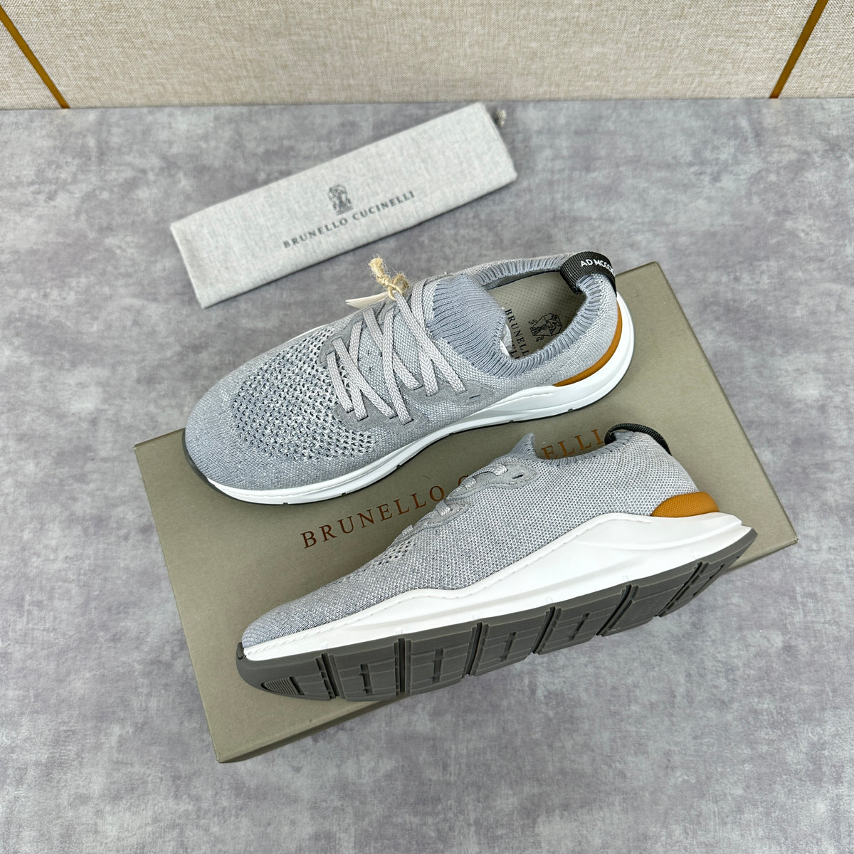 Off-white, Grey and Blue Shoes - FashionHype.xyz