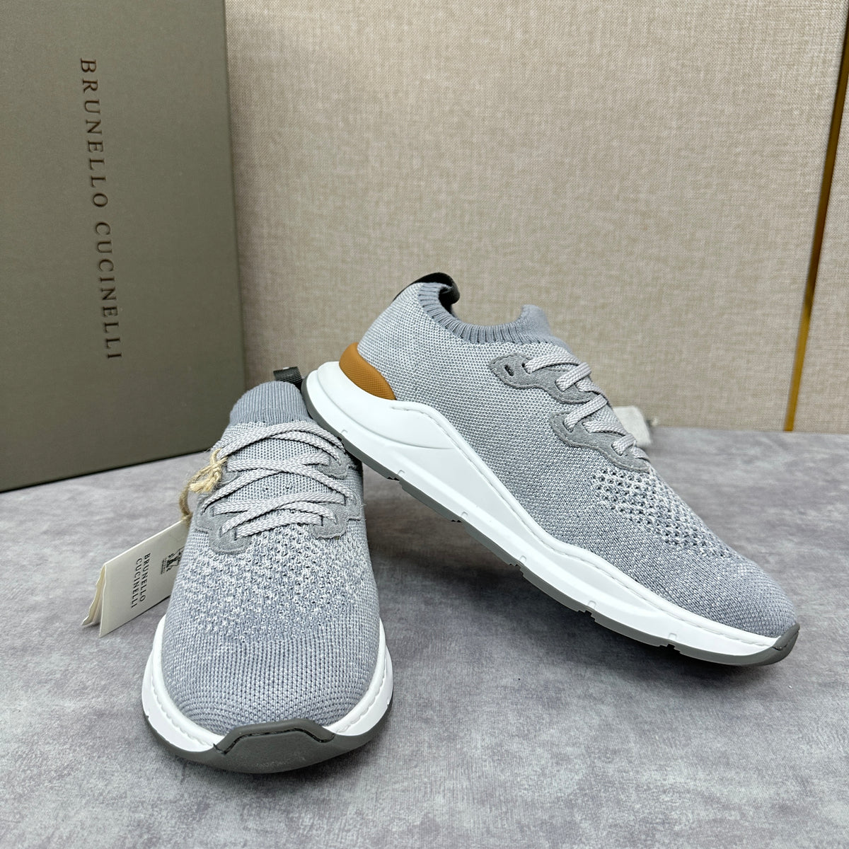 Off-white, Grey and Blue Shoes - FashionHype.xyz