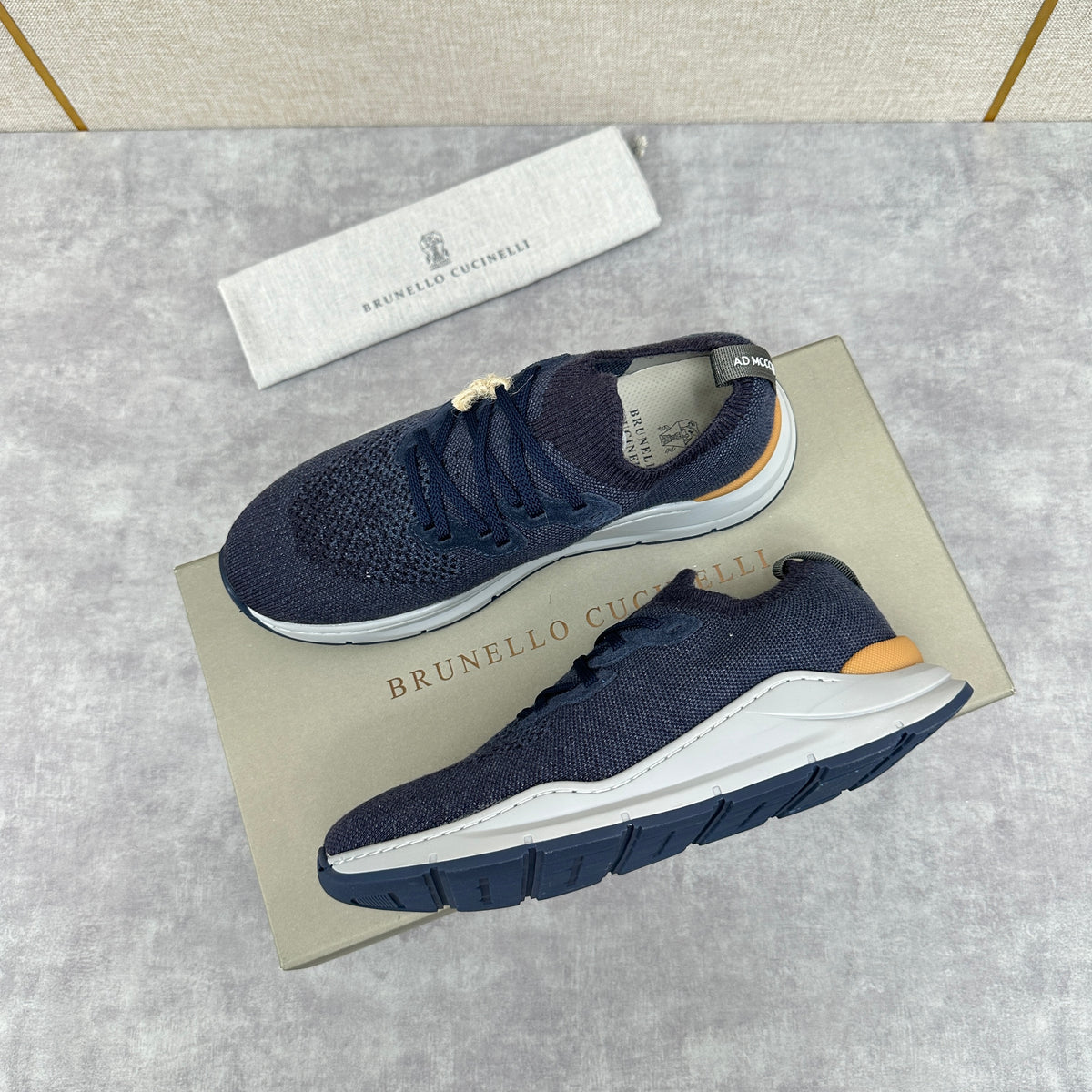 Off-white, Grey and Blue Shoes - FashionHype.xyz