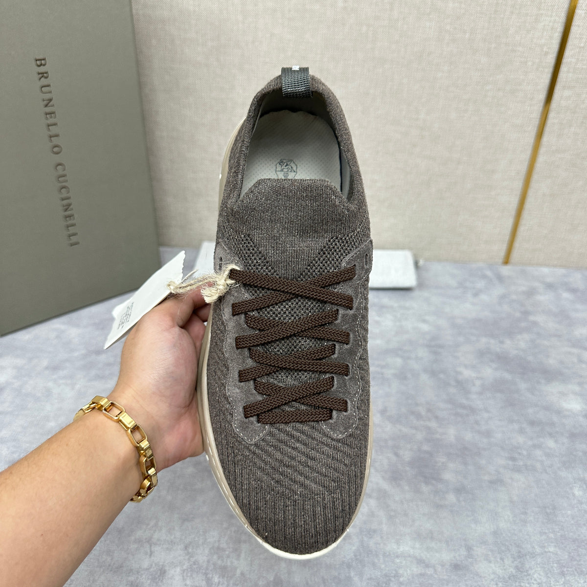 Dark grey and Black Shoes - FashionHype.xyz