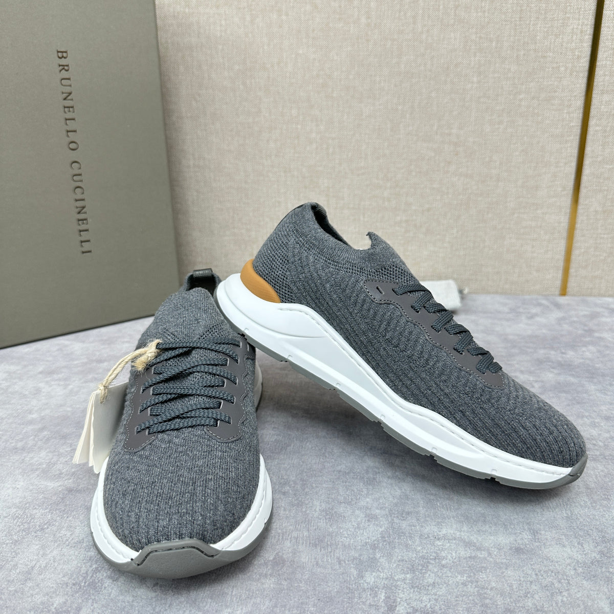 Grey, Dark grey, Blue and Black Shoes
