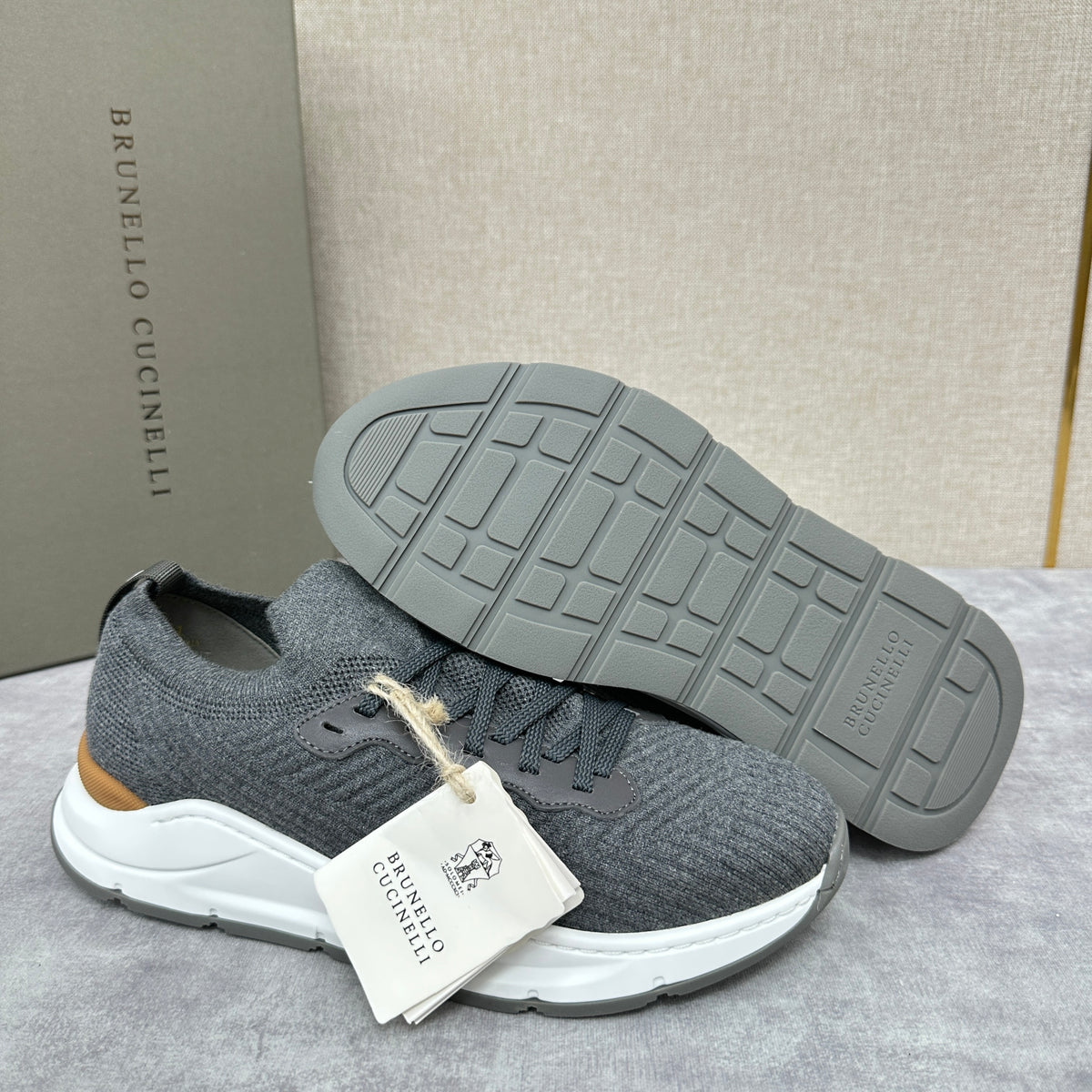Grey, Dark grey, Blue and Black Shoes