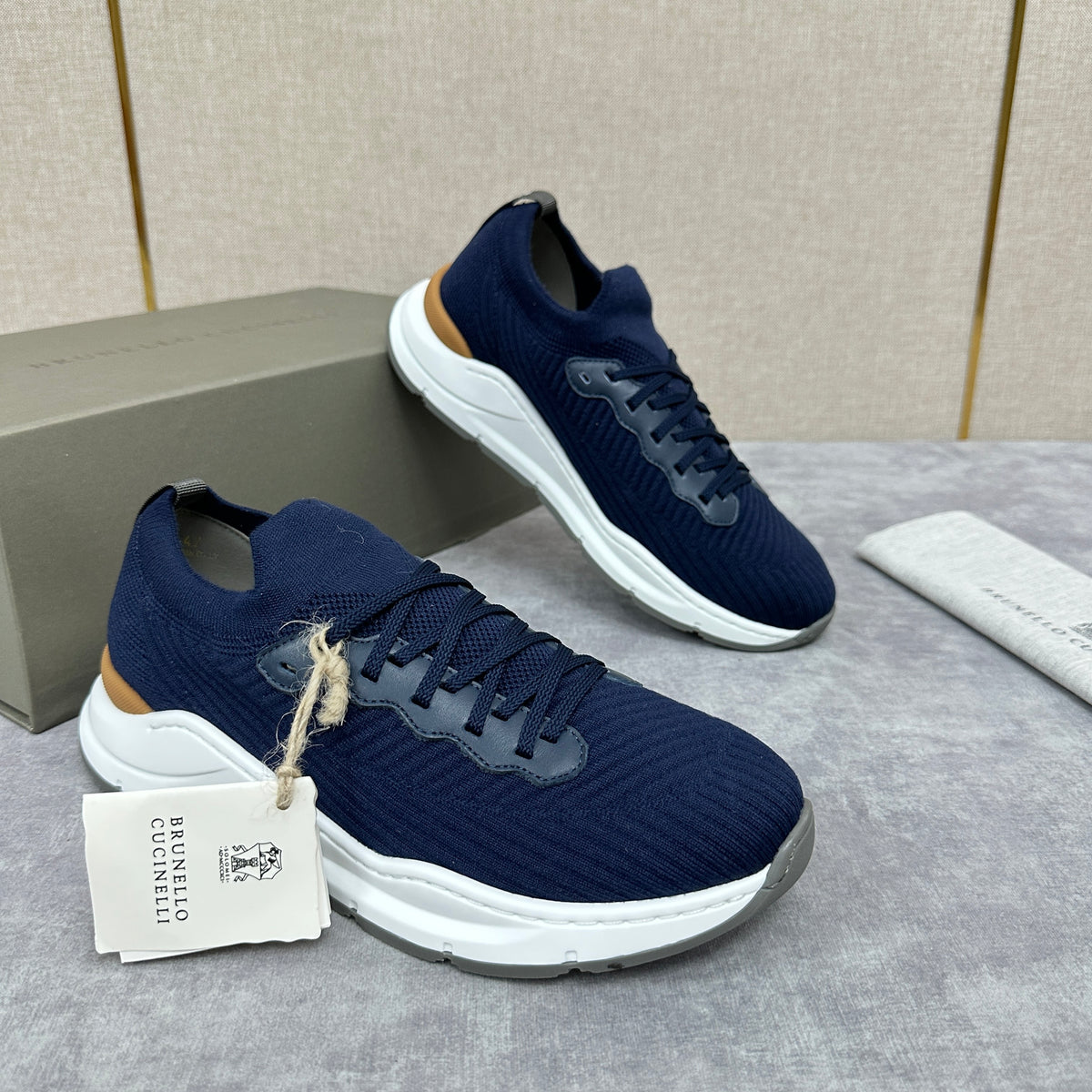 Grey, Dark grey, Blue and Black Shoes