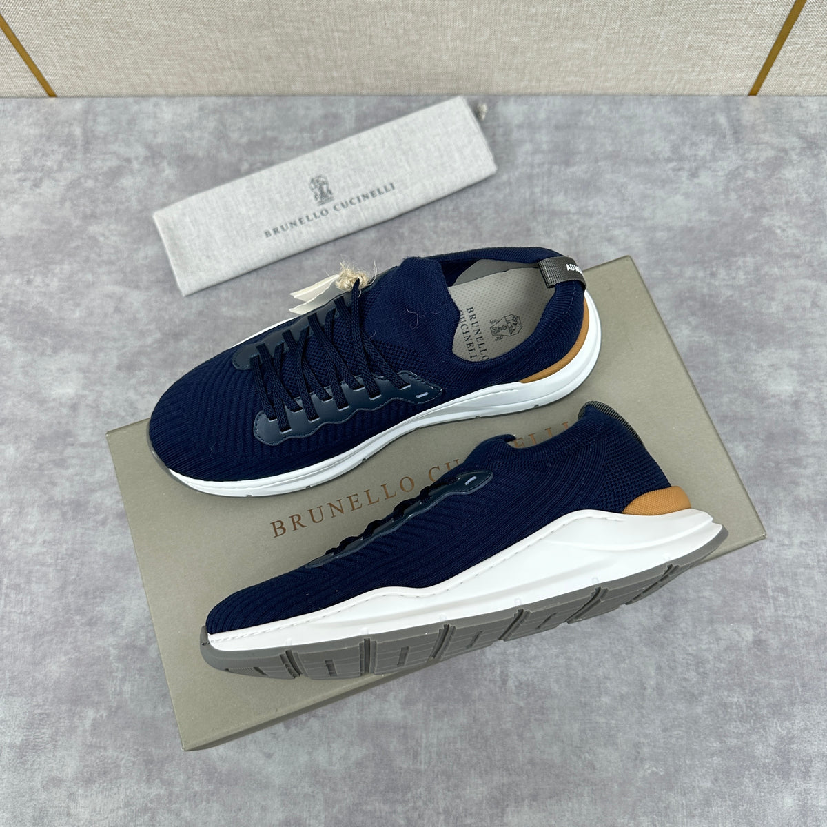 Grey, Dark grey, Blue and Black Shoes