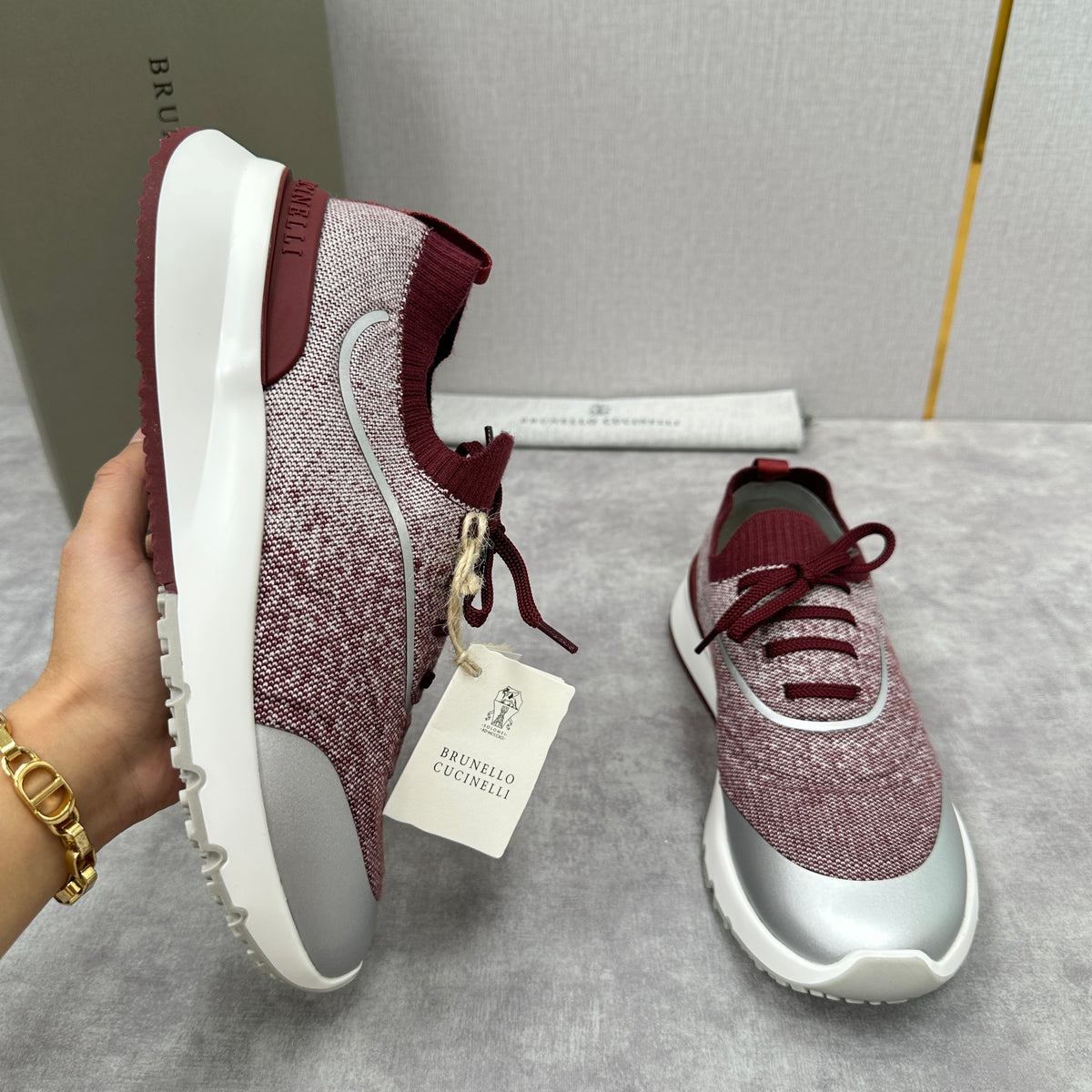 Dark Brown, Burgundy and Brown Shoes