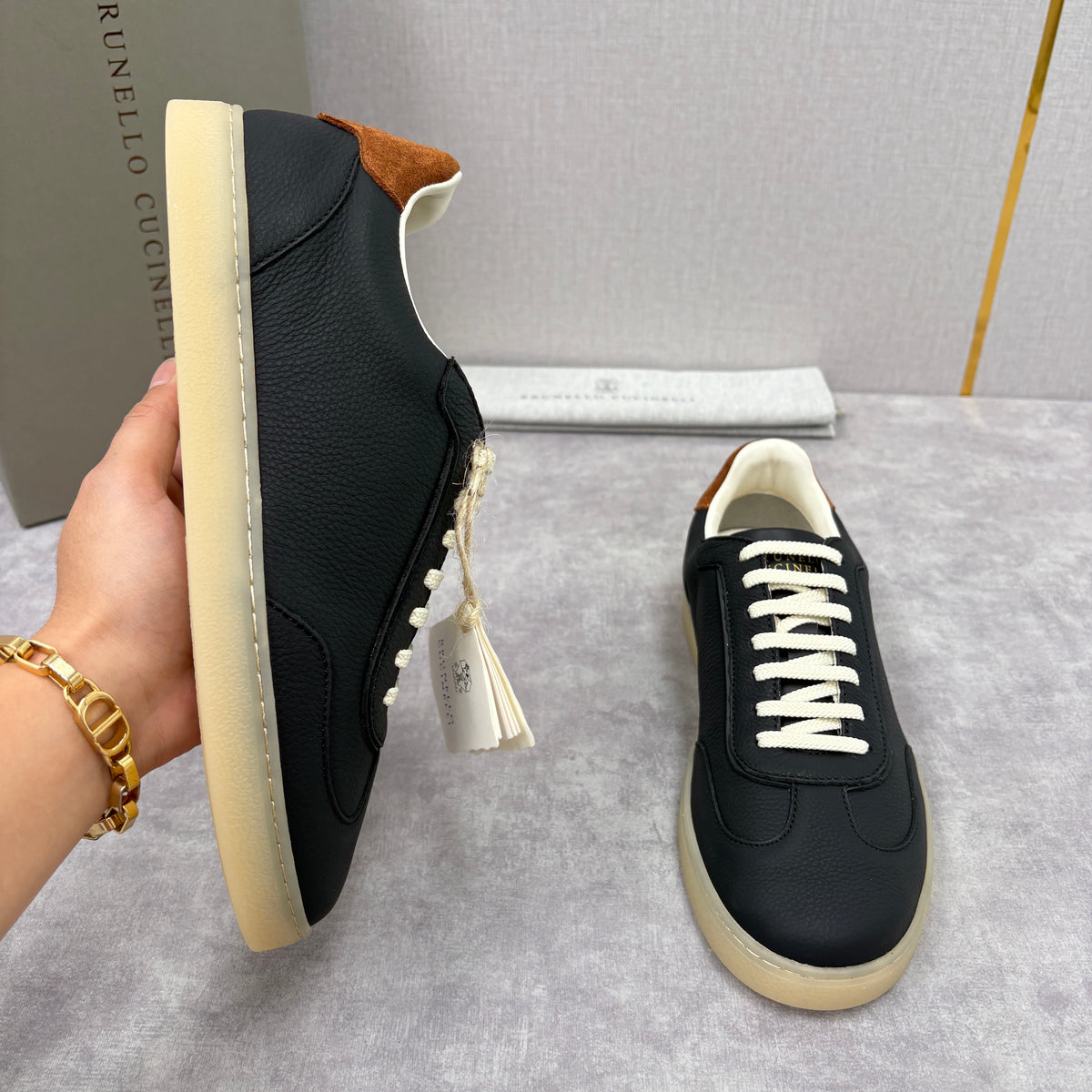 Dark blue, Black and Dark Brown Shoes - FashionHype.xyz
