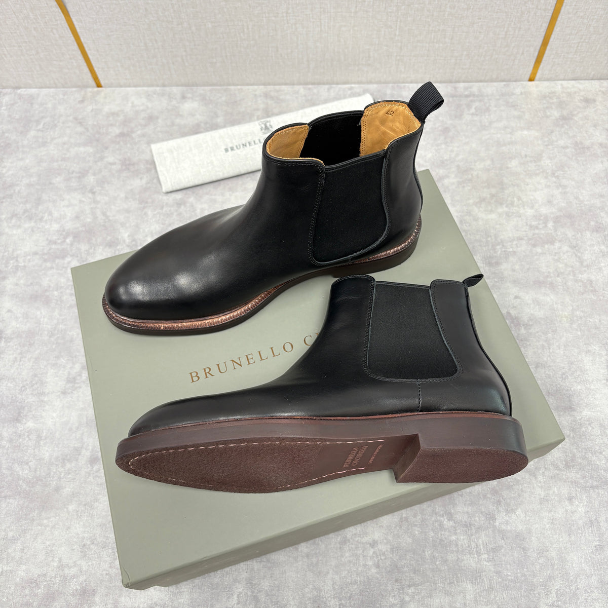 Black and Brown Shoes