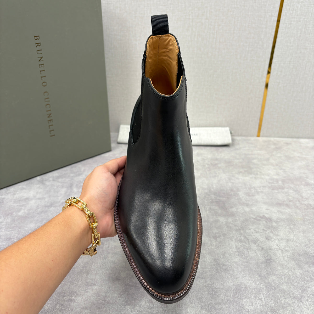 Black and Brown Shoes