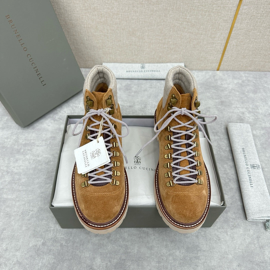 Brown and Dark brown Shoes