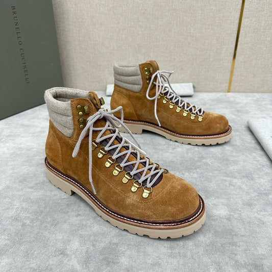 Brown and Dark brown Shoes