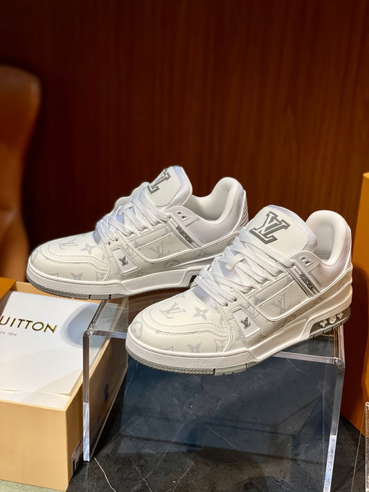 White and Blue Shoes - FashionHype.xyz