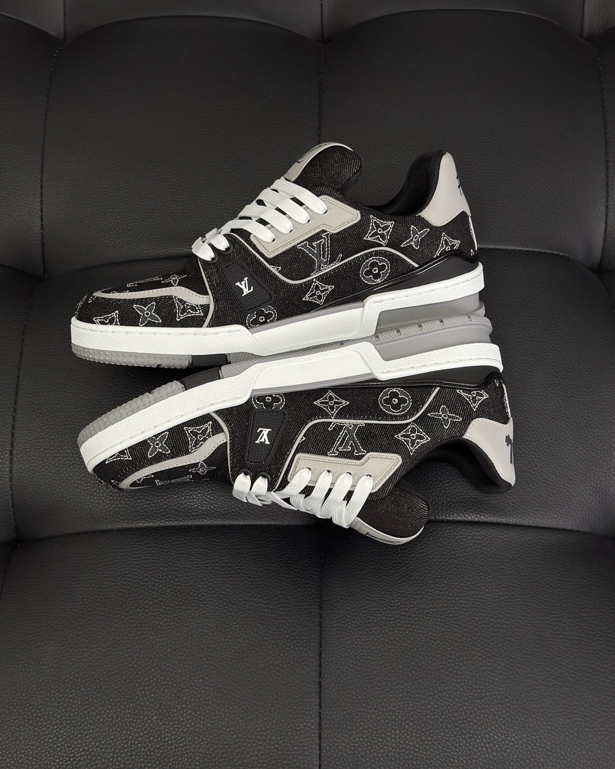 Black white Shoes