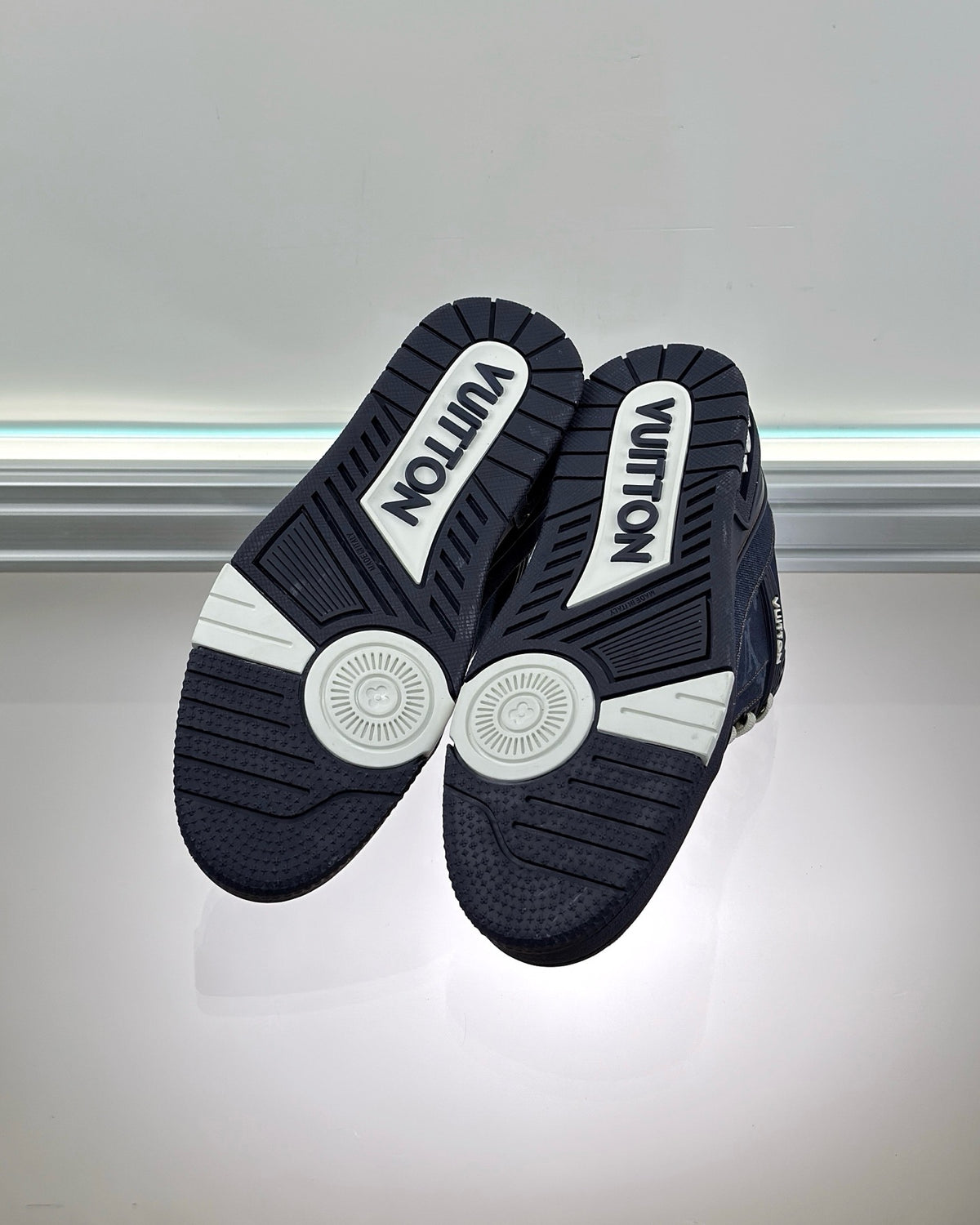 Brown, Black and Blue Shoes - FashionHype.xyz