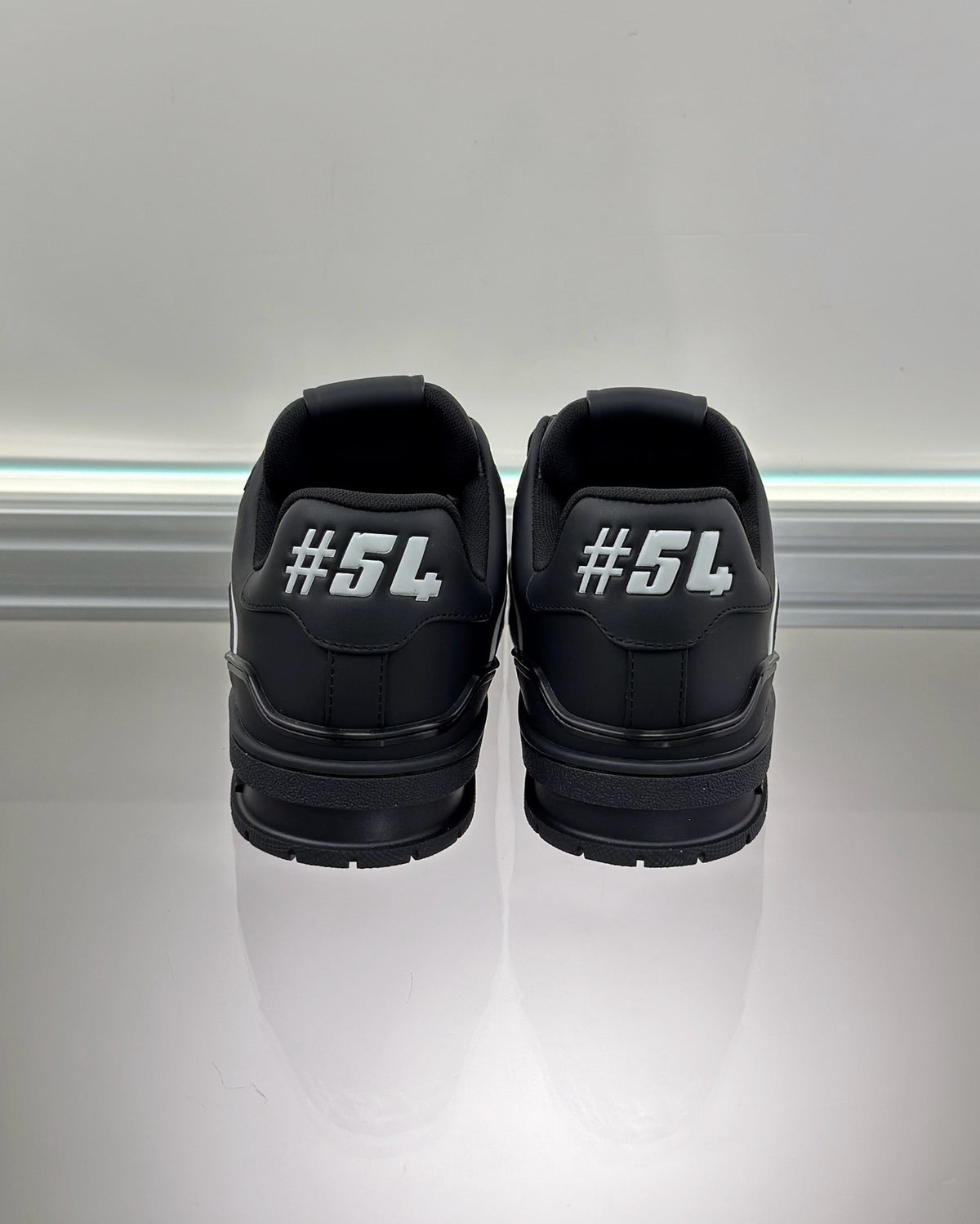 White and Black Shoes