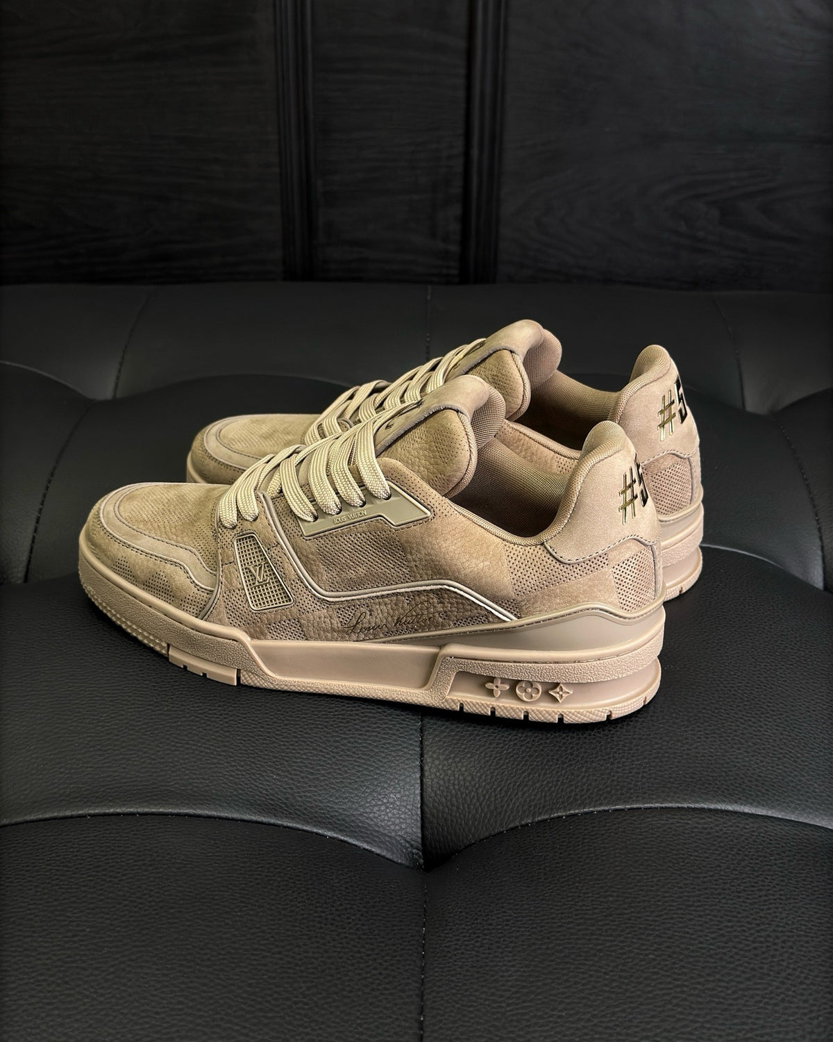Grey and Brown Shoes - FashionHype.xyz