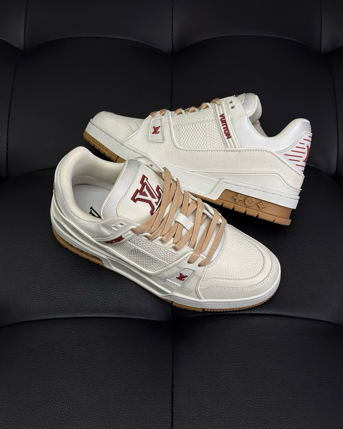 White, Black, Grey and Brown Shoes - FashionHype.xyz