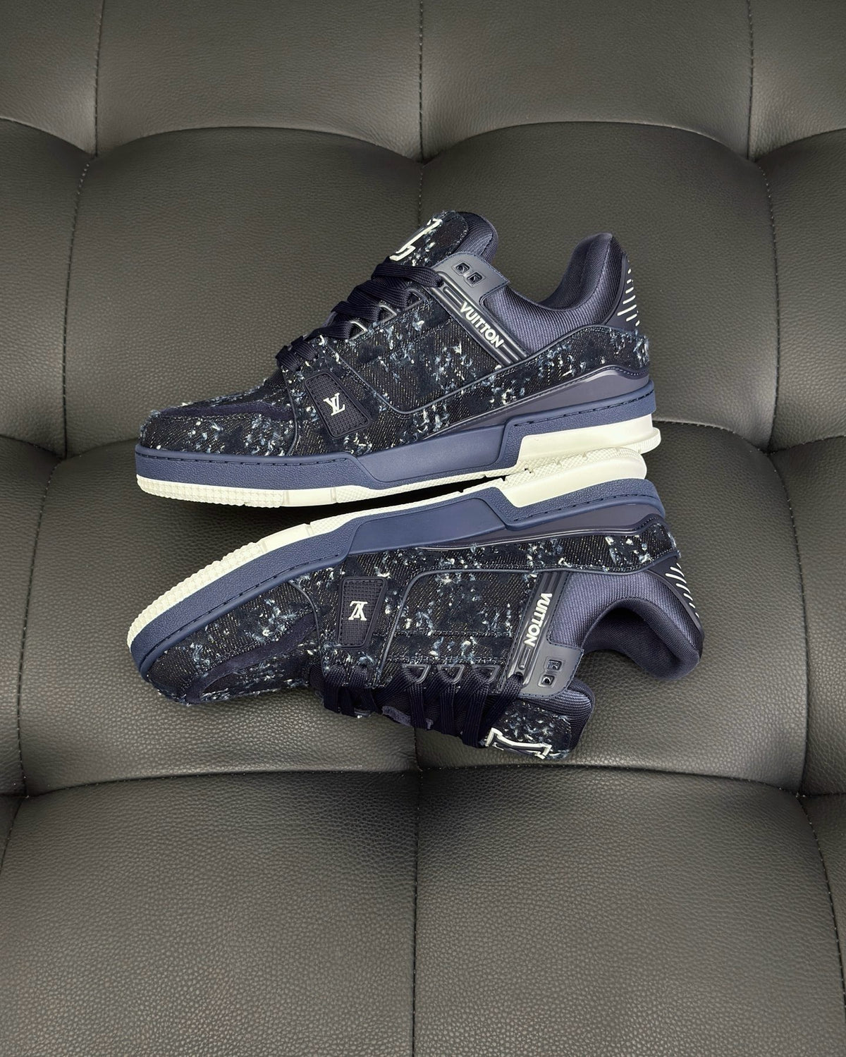 Dark blue Shoes - FashionHype.xyz