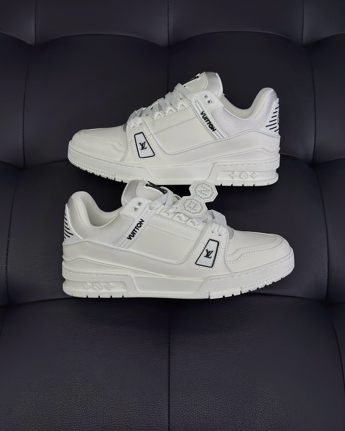 White and Black Shoes - FashionHype.xyz