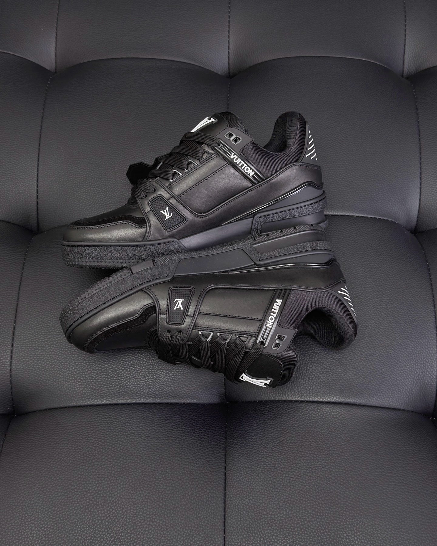 White and Black Shoes - FashionHype.xyz
