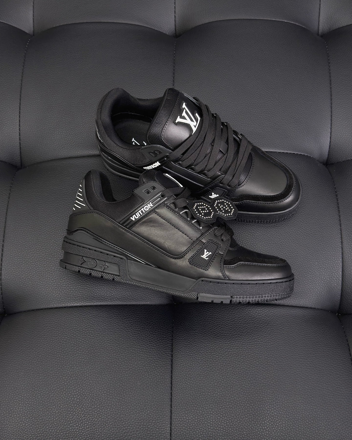 White and Black Shoes - FashionHype.xyz