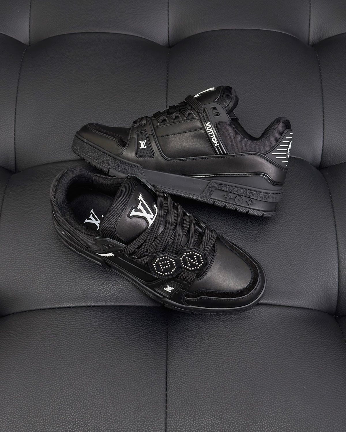 White and Black Shoes - FashionHype.xyz