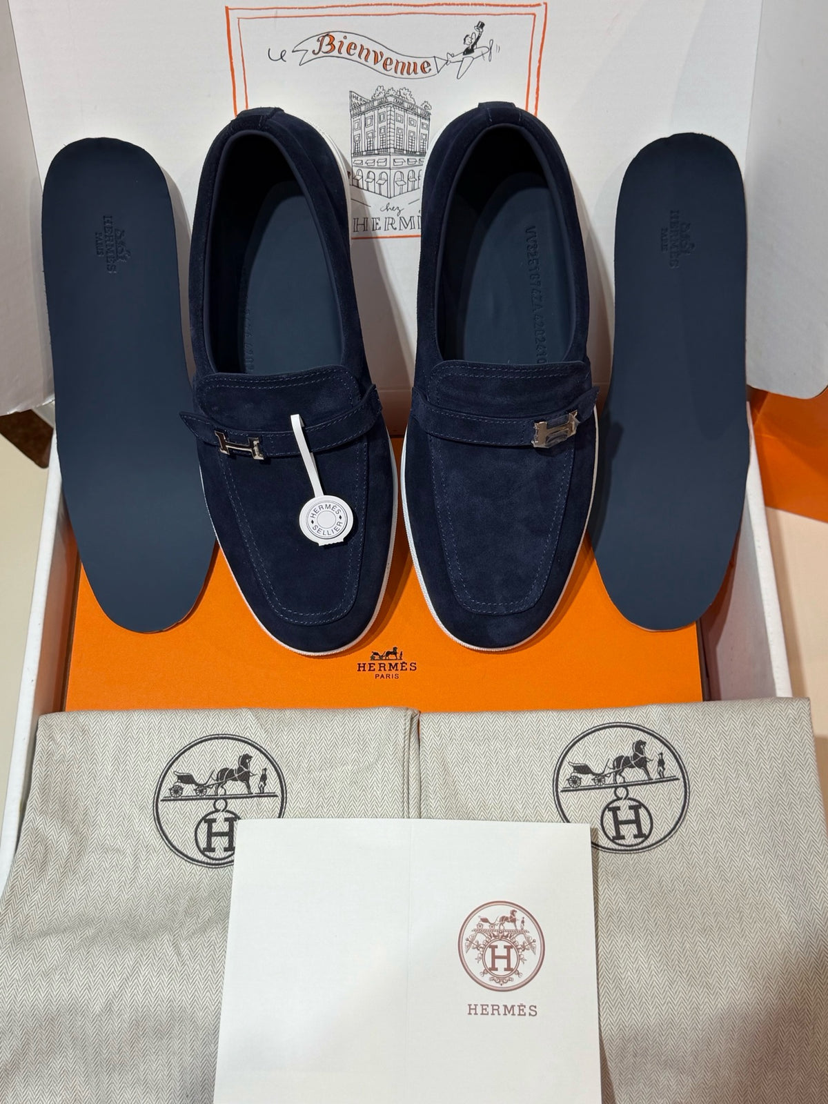 Blue, Brown and Black Shoes - FashionHype.xyz