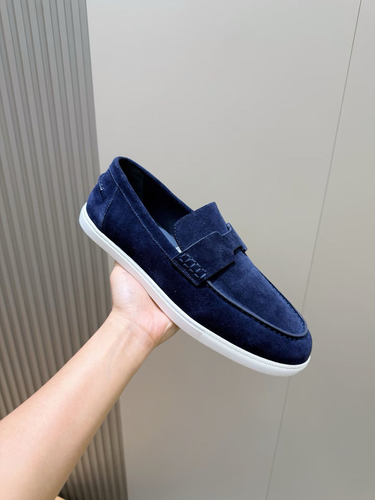 Steel Blue, Black, Navy, Dark Brown and Grey Shoes - FashionHype.xyz
