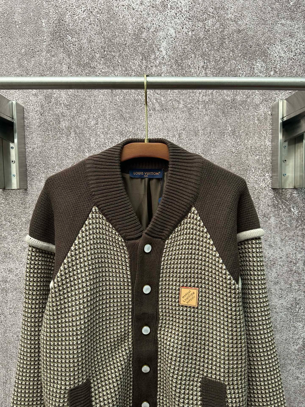 Grey brown Jacket - FashionHype.xyz