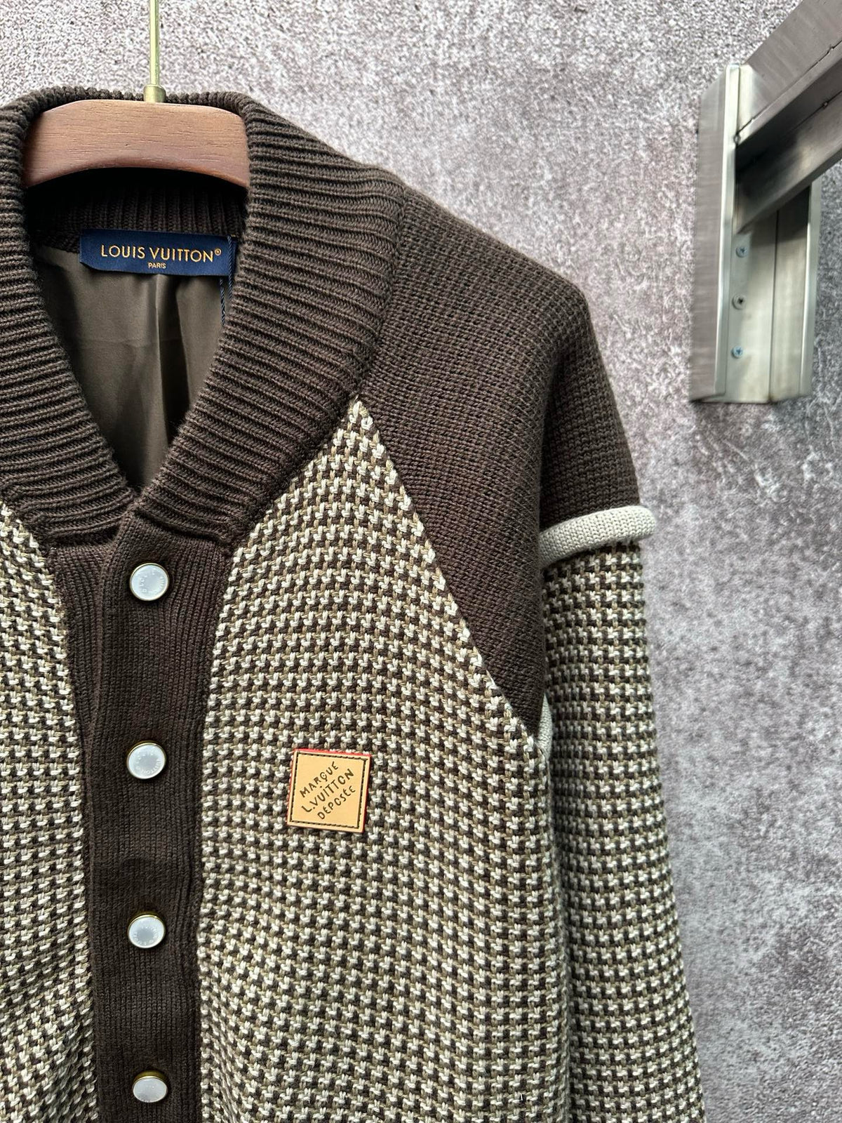 Grey brown Jacket - FashionHype.xyz