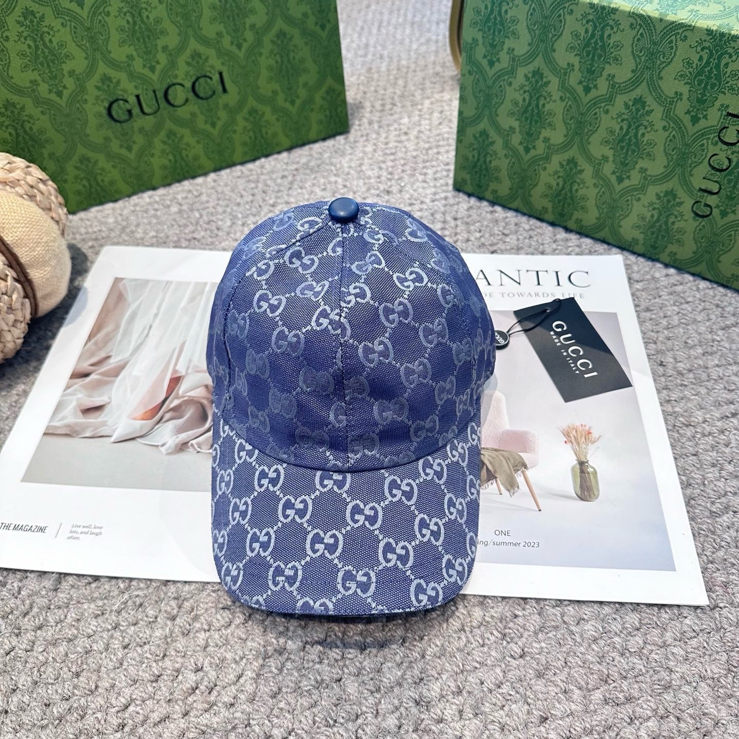 Blue Cap - FashionHype.xyz