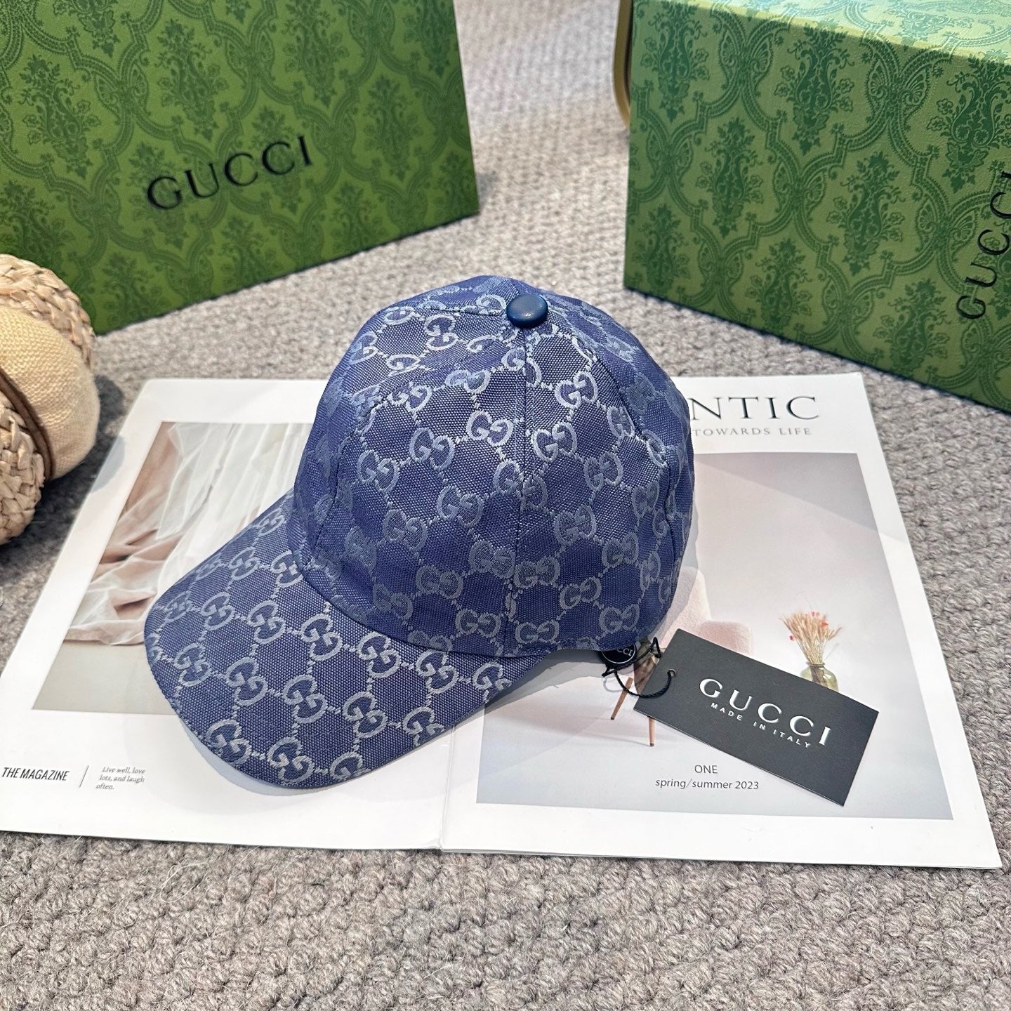 Blue Cap - FashionHype.xyz